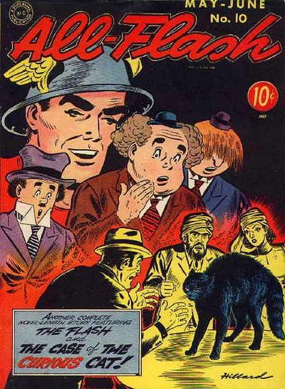 Cover for All-Flash (DC, 1941 series) #10