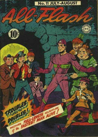 Cover for All-Flash (DC, 1941 series) #11