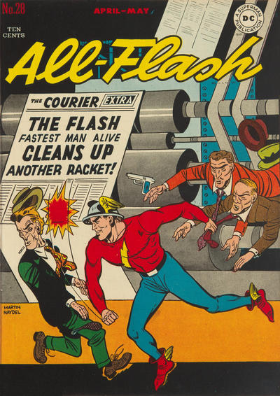 Cover for All-Flash (DC, 1941 series) #28
