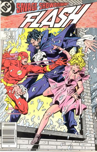 Cover for Flash (DC, 1987 series) #2 [Newsstand]