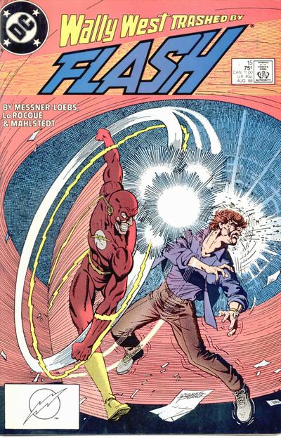 Cover for Flash (DC, 1987 series) #15 [Direct]