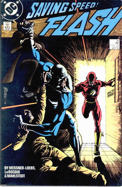 Cover for Flash (DC, 1987 series) #16 [Direct]