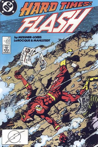 Cover for Flash (DC, 1987 series) #17 [Direct]