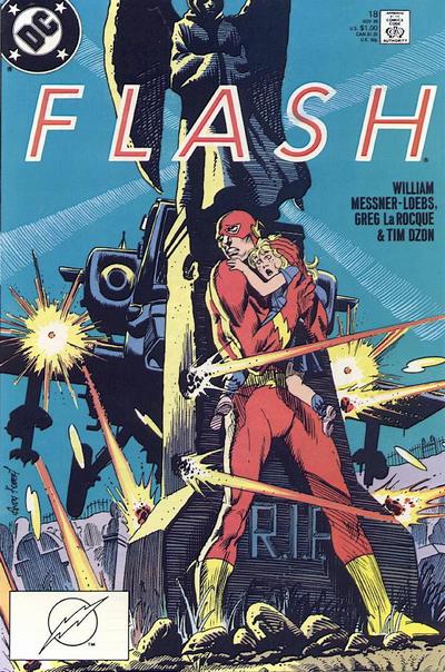 Cover for Flash (DC, 1987 series) #18 [Direct]