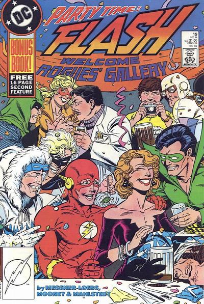 Cover for Flash (DC, 1987 series) #19 [Direct]