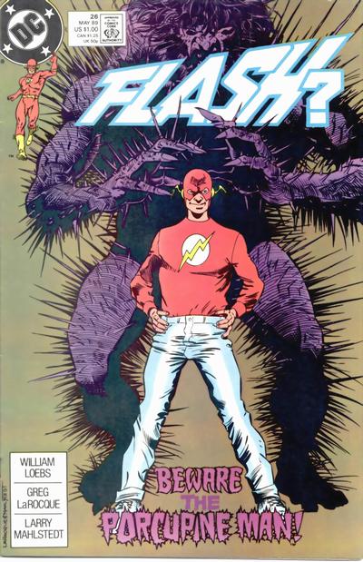 Cover for Flash (DC, 1987 series) #26 [Direct]