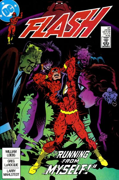 Cover for Flash (DC, 1987 series) #27 [Direct]