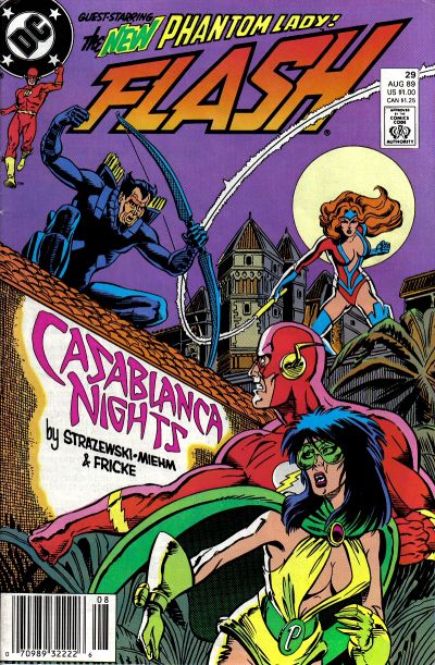 Cover for Flash (DC, 1987 series) #29 [Newsstand]