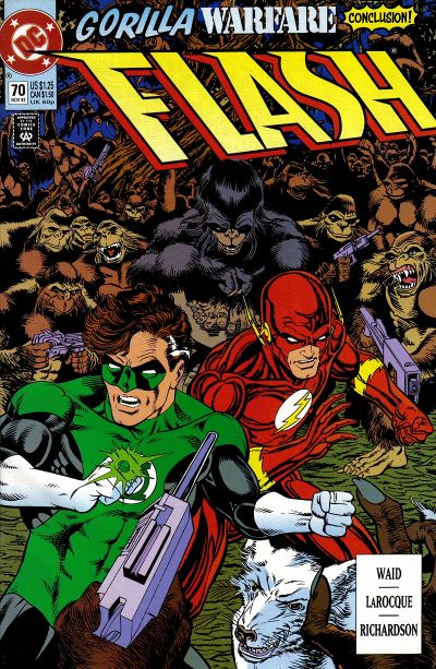 Cover for Flash (DC, 1987 series) #70 [Direct]