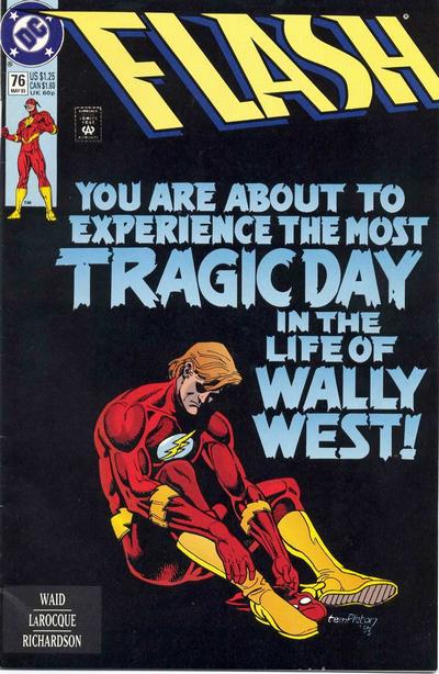 Cover for Flash (DC, 1987 series) #76 [Direct]