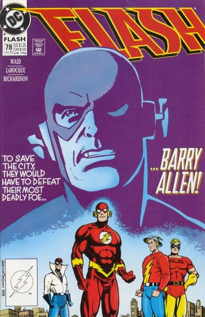 Cover for Flash (DC, 1987 series) #78 [Direct]