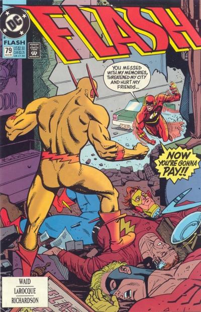 Cover for Flash (DC, 1987 series) #79 [Direct]