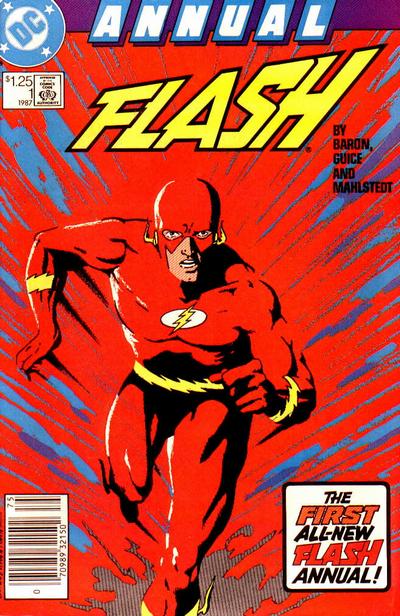 Cover for Flash Annual (DC, 1987 series) #1 [Newsstand]