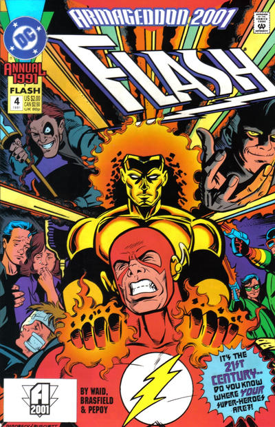 Cover for Flash Annual (DC, 1987 series) #4 [Direct]