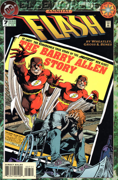 Cover for Flash Annual (DC, 1987 series) #7 [Direct Sales]
