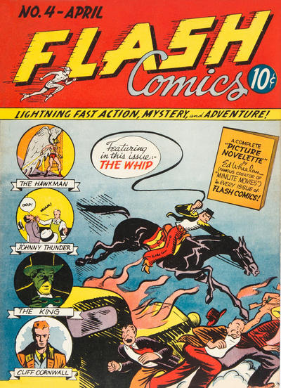 Cover for Flash Comics (DC, 1940 series) #4