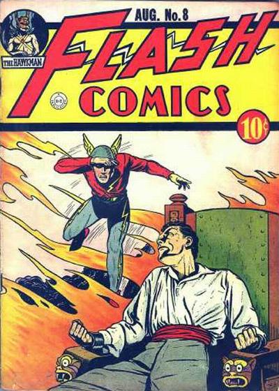 Cover for Flash Comics (DC, 1940 series) #8