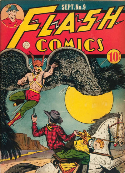 Cover for Flash Comics (DC, 1940 series) #9