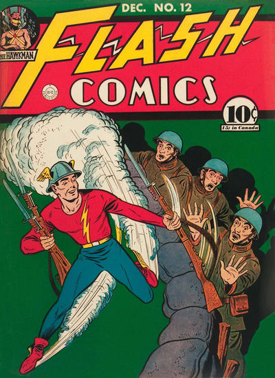 Cover for Flash Comics (DC, 1940 series) #12