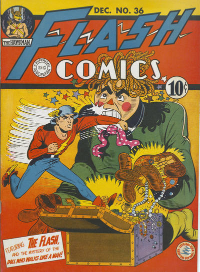 Cover for Flash Comics (DC, 1940 series) #36