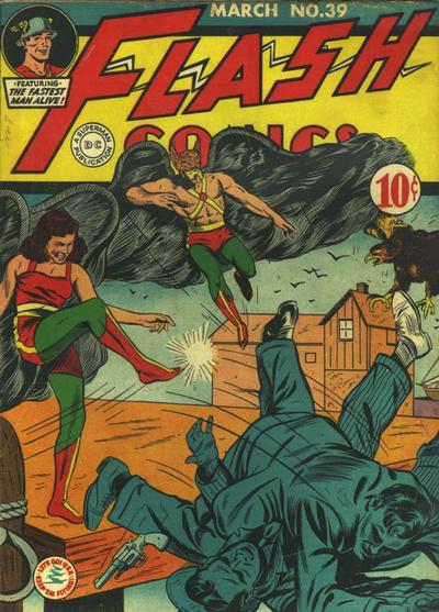 Cover for Flash Comics (DC, 1940 series) #39