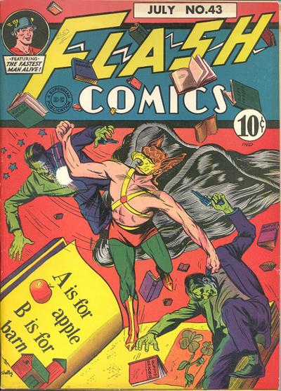 Cover for Flash Comics (DC, 1940 series) #43