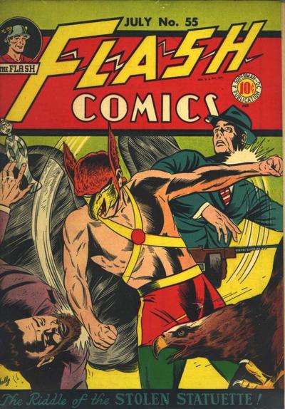 Cover for Flash Comics (DC, 1940 series) #55