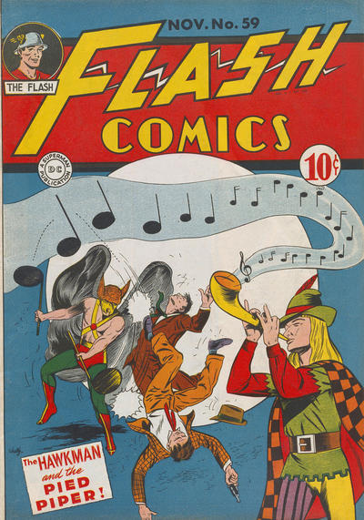 Cover for Flash Comics (DC, 1940 series) #59
