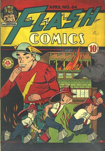 Cover for Flash Comics (DC, 1940 series) #64