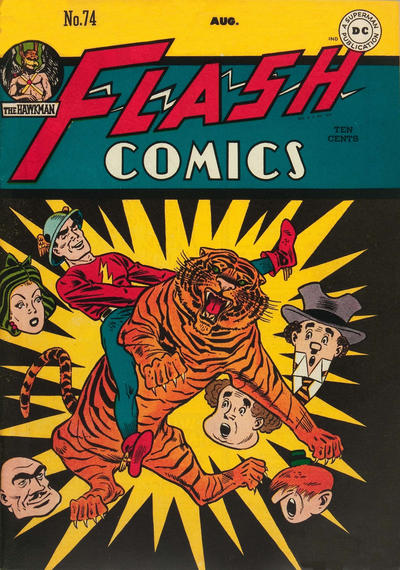 Cover for Flash Comics (DC, 1940 series) #74