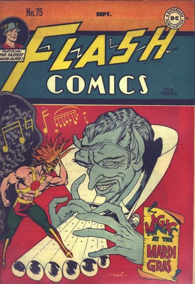 Cover for Flash Comics (DC, 1940 series) #75