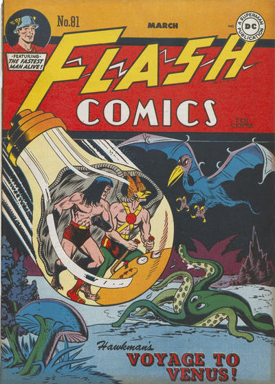 Cover for Flash Comics (DC, 1940 series) #81