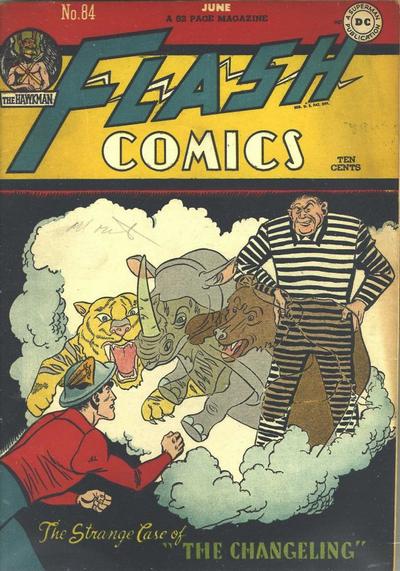 Cover for Flash Comics (DC, 1940 series) #84