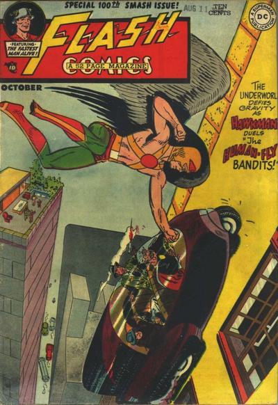 Cover for Flash Comics (DC, 1940 series) #100