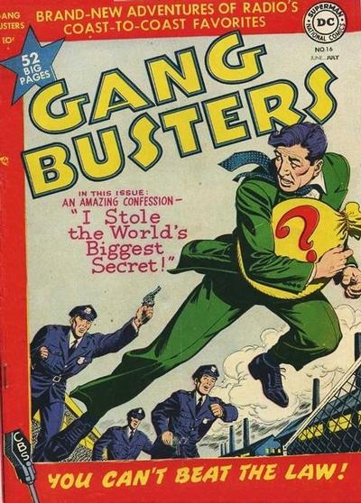 Cover for Gang Busters (DC, 1947 series) #16
