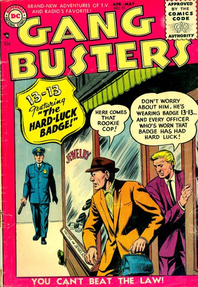 Cover for Gang Busters (DC, 1947 series) #51