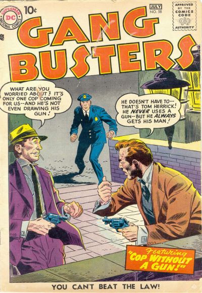 Cover for Gang Busters (DC, 1947 series) #58