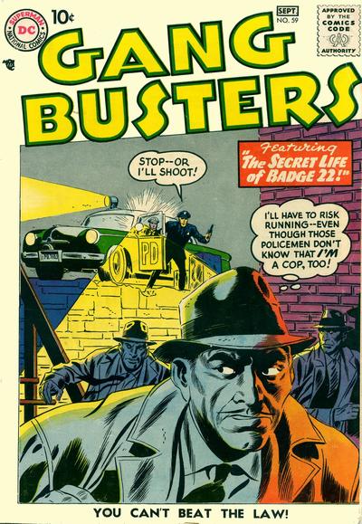 Cover for Gang Busters (DC, 1947 series) #59