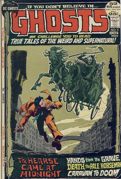 Cover for Ghosts (DC, 1971 series) #5