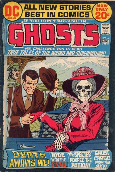 Cover for Ghosts (DC, 1971 series) #6