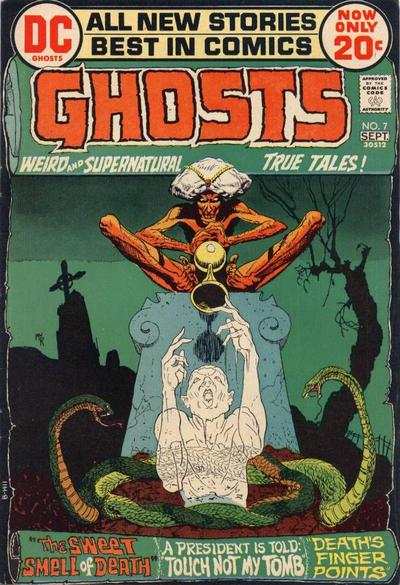 Cover for Ghosts (DC, 1971 series) #7