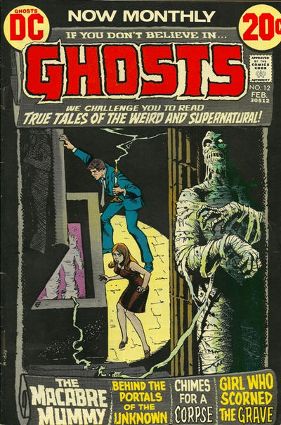 Cover for Ghosts (DC, 1971 series) #12