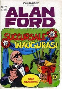Cover Thumbnail for Alan Ford (Editoriale Corno, 1969 series) #77