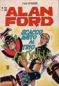 Cover for Alan Ford (Editoriale Corno, 1969 series) #104