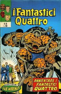 Cover Thumbnail for I Fantastici Quattro (Editoriale Corno, 1971 series) #65