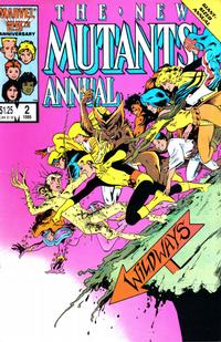 Cover Thumbnail for The New Mutants Annual (Marvel, 1984 series) #2 [Direct]
