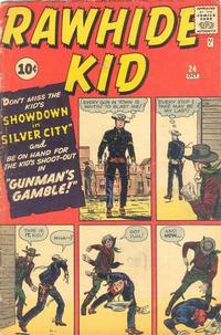 Cover for The Rawhide Kid (Marvel, 1960 series) #24