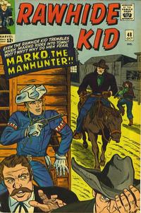 Cover for The Rawhide Kid (Marvel, 1960 series) #48