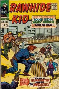 Cover Thumbnail for The Rawhide Kid (Marvel, 1960 series) #58