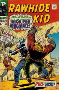 Cover for The Rawhide Kid (Marvel, 1960 series) #65